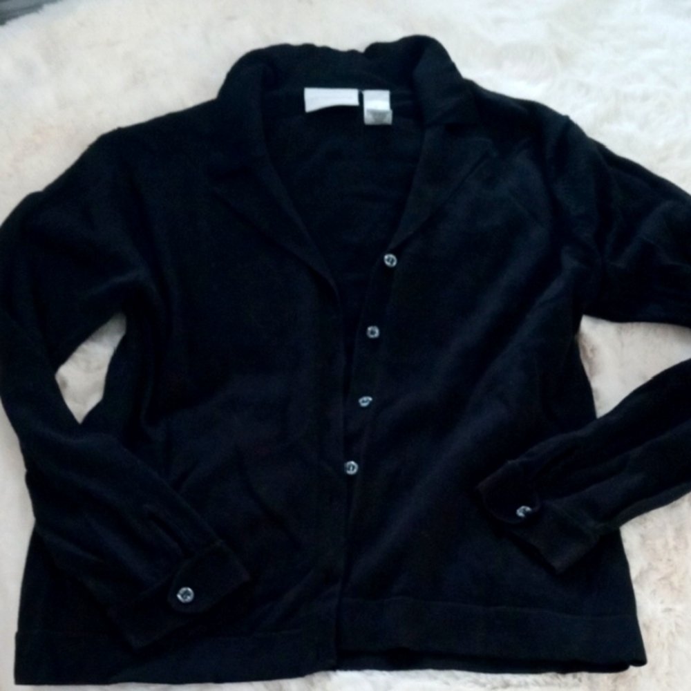 Great Collared Cardigan By Liz Claiborne